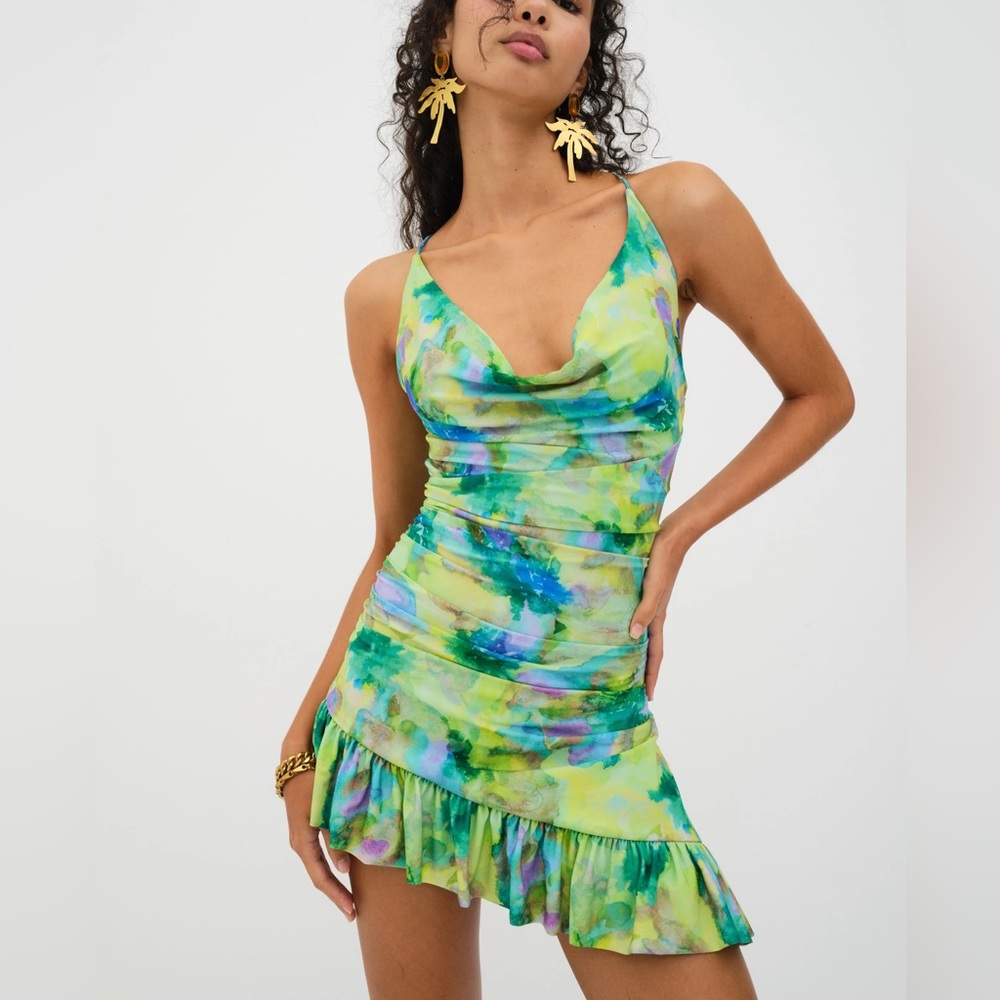 For Love & Lemons / Aster Mini Dress / Size Small / From Revolve!